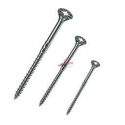 VIS A BOIS AGGLOMERE EN ACIER ZINGUE POZIDRIV DIN7505 ( PACK DE 100 PCS ) - Image 2