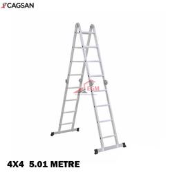 ECHELLE MULTIFONCTION 6 POSITION 5.01 METRE ALUMINUM 4X4 MARCHE HR016 CAGSON - Image 3
