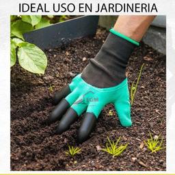 PAIRE GANT DE JARDINAGE AVEC GRIFFES EN PVC POUR CREUSER LE SOLE NAERTUSI - Image 3