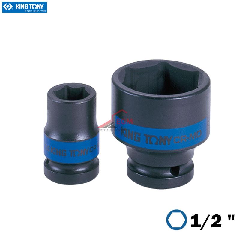 CLE A DOUILLE IMPACT SERIE COURTE 1/2" KING TONY