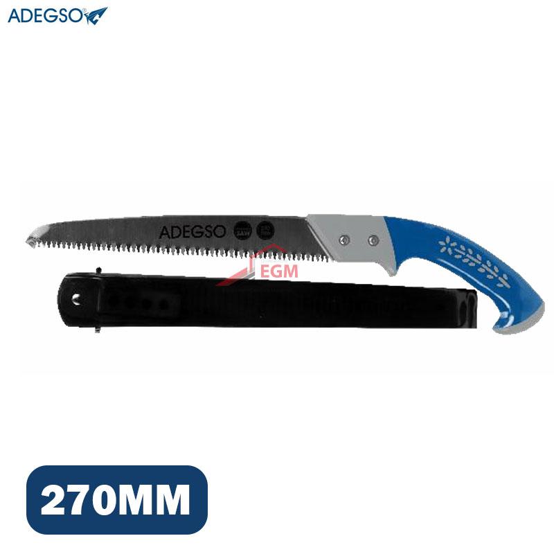 SCIE A COUTEAU POIGNE BIMATIERE AVEC POCHETTE 270MM ADEGSO