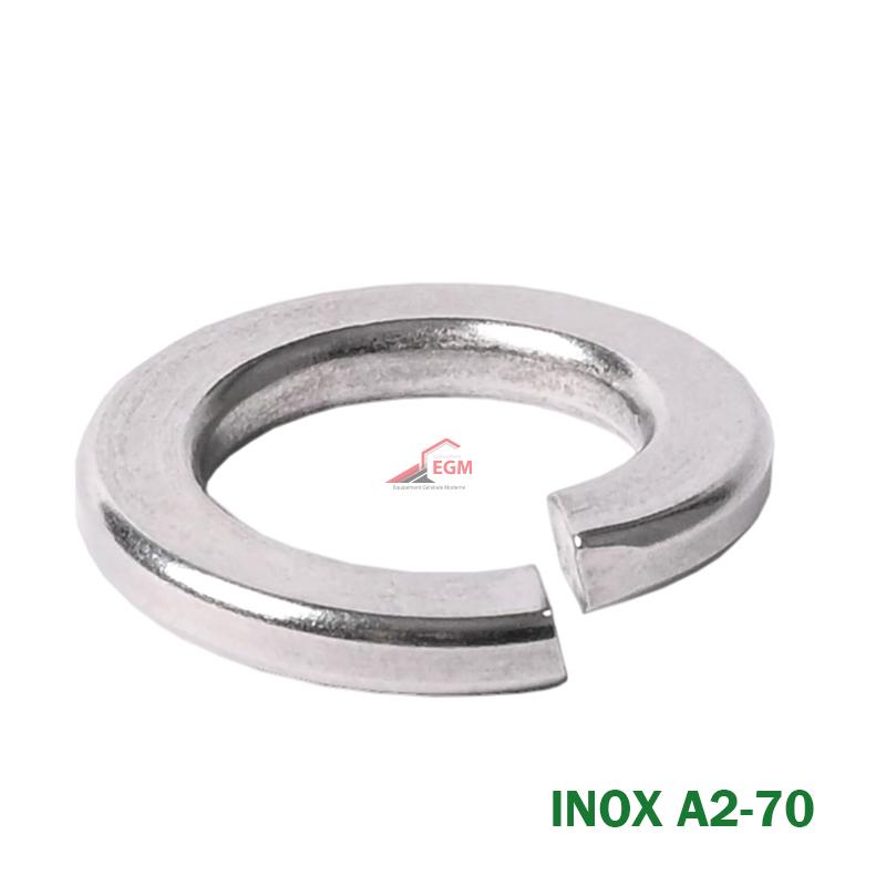 RONDELLE GROWER INOX A2-70 "304" ( PACK DE 100 PCS )