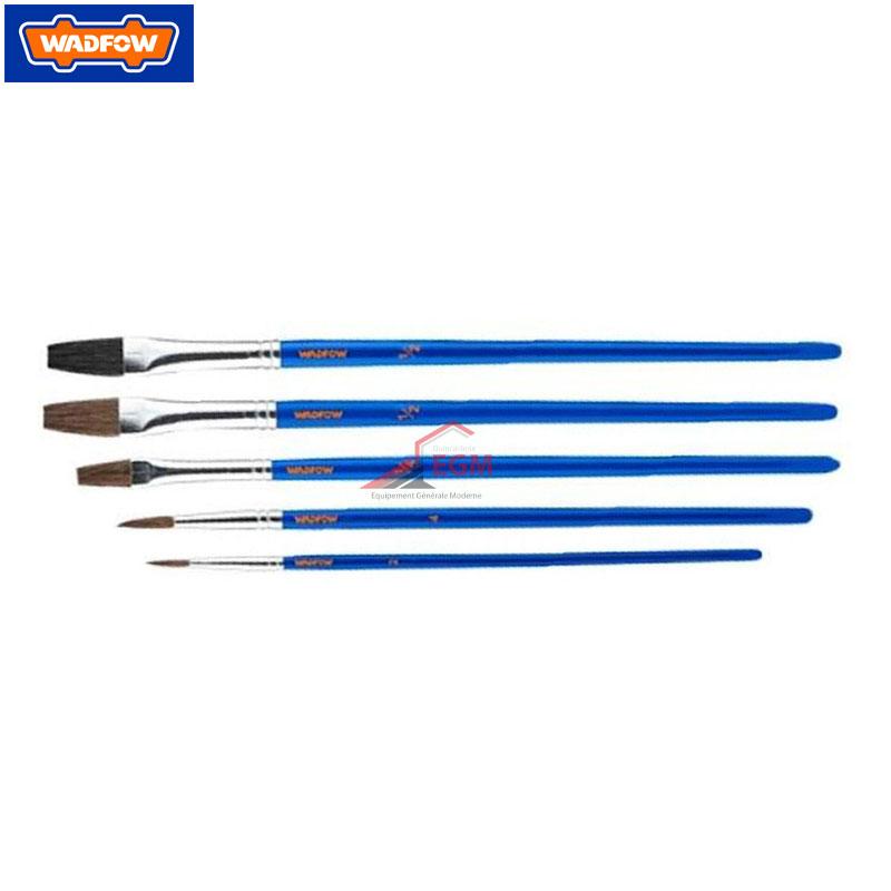 JEUX DE 5 PINCEAU FILET EN BOIS 5EN1 WADFOW