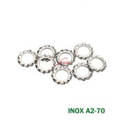 RONDELLE EVENTAIL A DENTURE EXTERIEUR EN INOX A2-70 DIN 6798 ( PACK DE 100 PCS ) - Image 2