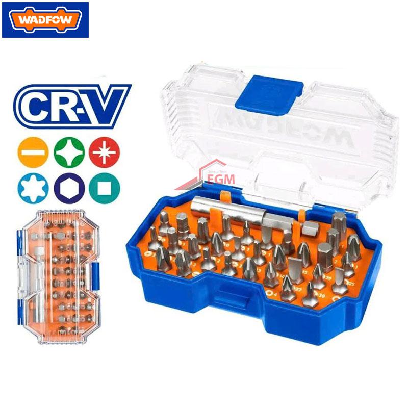 JEUX EMBOUT DE TOURNEVIS AVEC PORTE EMBOUT 32 PCS WADFOW