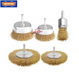 JEUX DE 5 BROSSE A TIGE CIRCULAIRE CONYQUE & PINCEAU WADFOW - Image 1