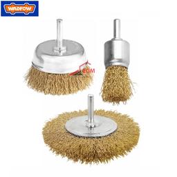 JEUX DE 3 BROSSE A TIGE CIRCULAIRE CONYQUE & PINCEAU WADFOW - Image 1