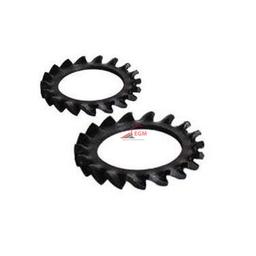 RONDELLE EVENTAIL A DENTURE EXTERIEUR NOIRE DIN 6798A (PACK DE 100 PCS ) - Image 1