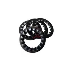 RONDELLE EVENTAIL A DENTURE INTERIEURE NOIRE DIN 6798J ( PACK DE 100 PCS ) - Image 1