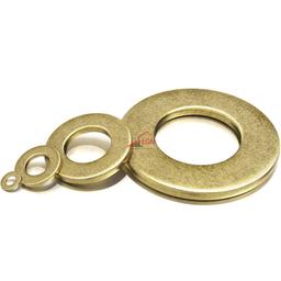 RONDELLE PLATE EN LAITON DIN 125 ( PACK DE 100 PCS ) - Image 2