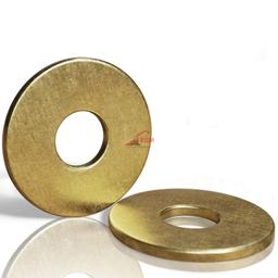 RONDELLE PLATE EN LAITON DIN 9021 ( PACK DE 100 PCS ) - Image 1