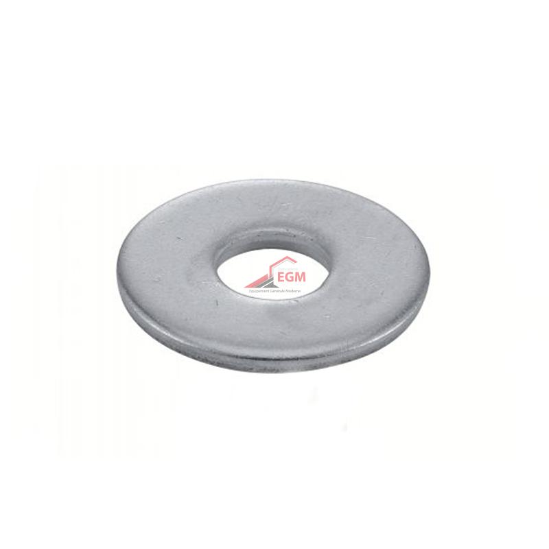 RONDELLE PLATE LARGE EN INOX A2-70 DIN 9021 AVEC EPAISSEUR ( PACK DE 100 PCS )