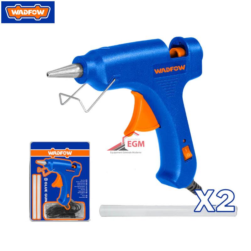 PISTOLET COLLE THERMIQUE 80W + 2 BATTON COLLE 7MM WADFOW