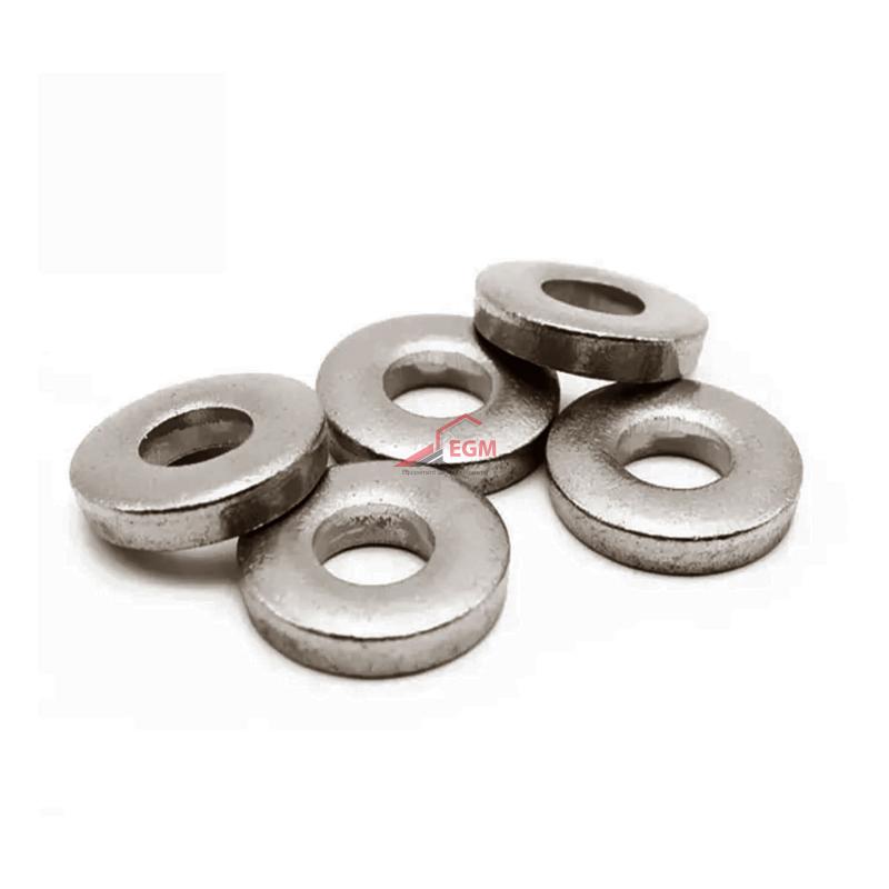 RONDELLE PLAT EN NOIR AVEC EPAISSEUR ( PACK DE 100 PCS )