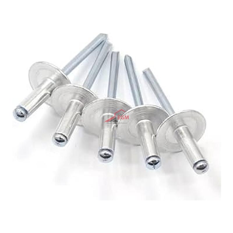RIVET EN ALUMINIUM EXTRA LARGE DIN 7337 ( PACK DE 100 PCS )