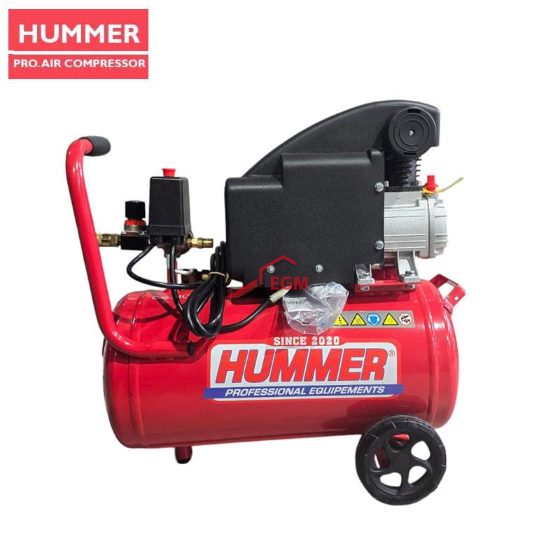 COMPRESSEUR COMBINE 24 L 220V 1.5CV 155L/MIN HUMMER