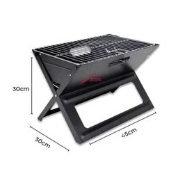 BARBECUE A CHARBON PLIABLE EN ACIER EPOXY 453X296X302 - Image 2