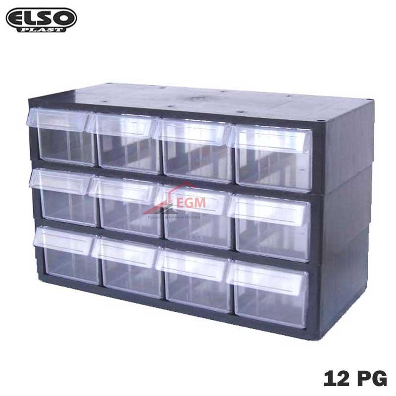 BLOC TIROIRE TR 12 PG PLAST ELSO