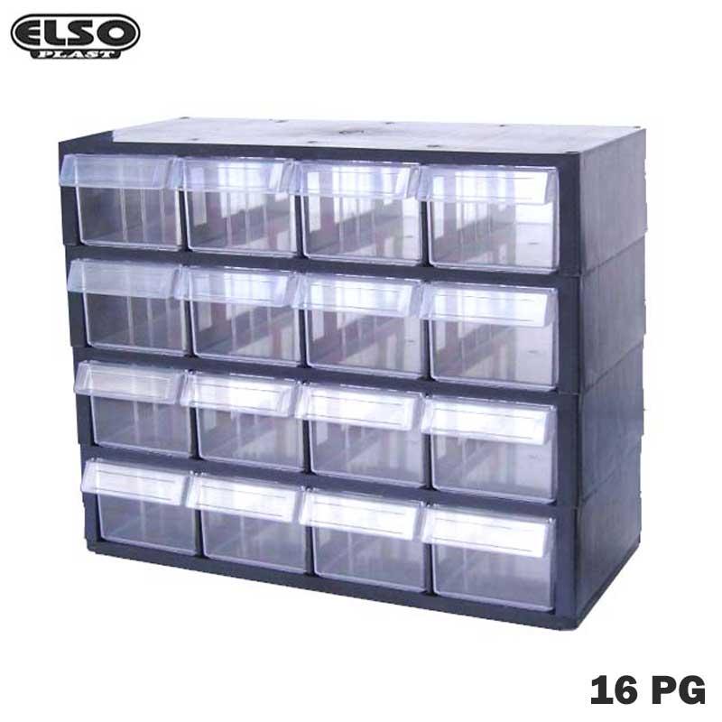 BLOC TIROIRE TR 16 PG PLAST ELSO