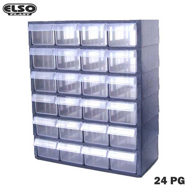BLOC TIROIRE TR 24 PG PLAST ELSO