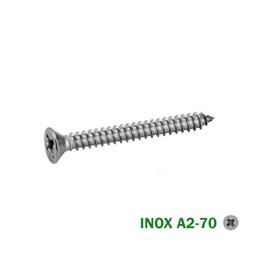 VIS PARKER TETE FRAISEE PLATE EN INOX A2-70 DIN 7982 "304" ( PACK DE 100 PCS ) - Image 1