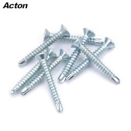 VIS PARKER PARKER AUTO-PERCEUSE TETE FRAISEE PLATE EN ACIER ZINGUEE DIN 7504-O ACTON ( PACK DE 100 PCS ) - Image 1