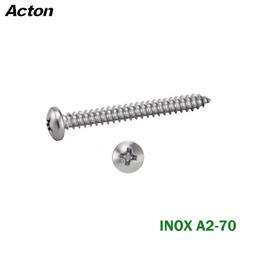 VIS PARKER TETE CYLINDRIQUE EN INOX A2-70 "304" DIN 7981 ( PACK DE 100 PCS ) - Image 1