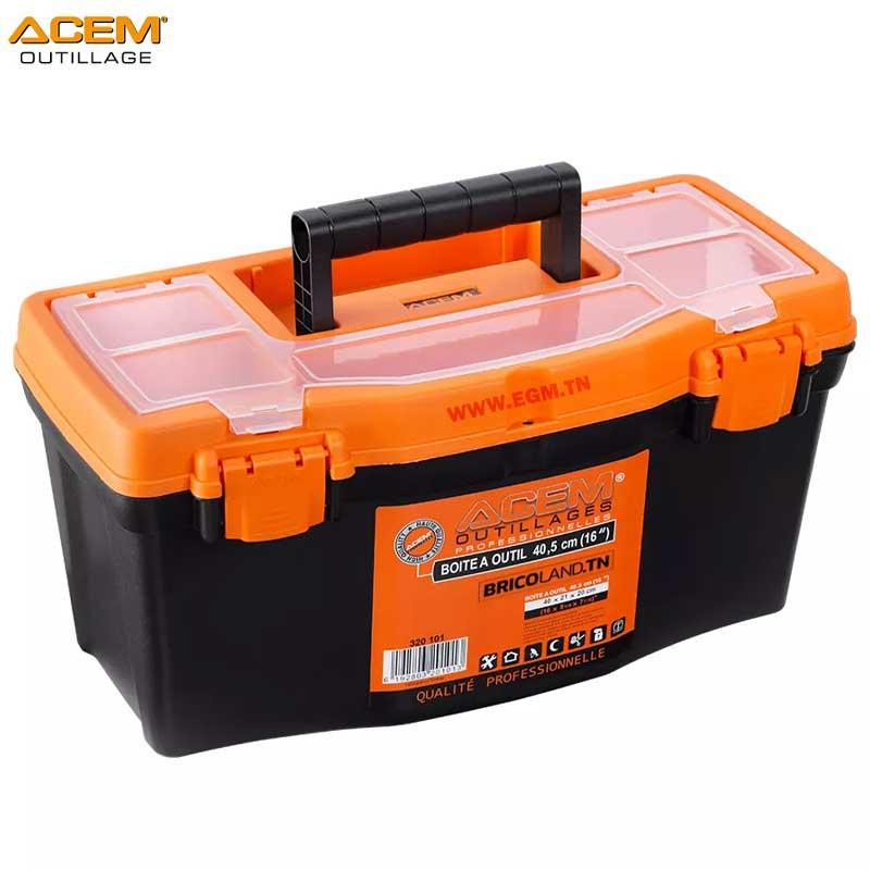 BOITE A OUTIL PLASTIQUE 40.0 CM ACEM-EXTRA