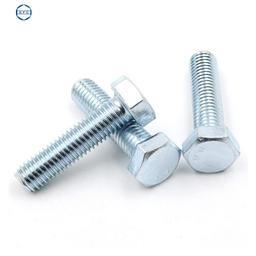 VIS A TETE HEXAGONALE EN ACIER ZINGUEE 8.8 DIN 933 ( PACK DE 100 PCS ) - Image 1