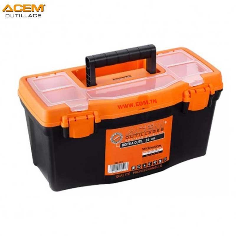 BOITE A OUTIL PLASTIQUE 50.0 CM ACEM-EXTRA