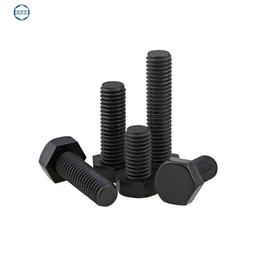 VIS A TETE HEXAGONALE EN ACIER NOIR 8.8 DIN 933 ( PACK DE 100 PCS ) - Image 1