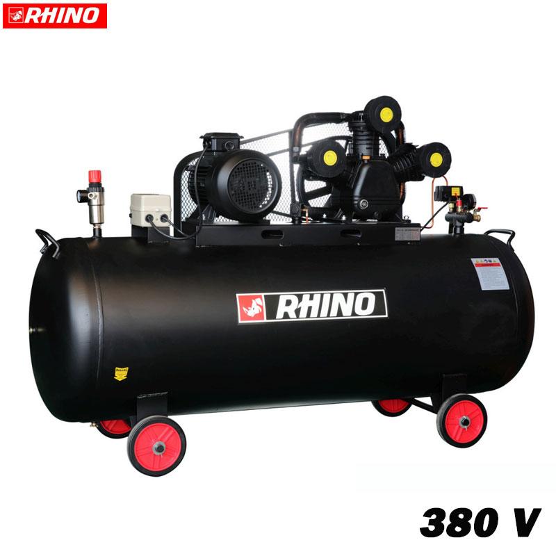 COMPRESSEUR D’AIR 500L 4.0HP TROIS PISTON10HP - 8BAR- 380V RHINO