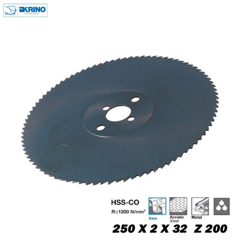 FRAISE SCIE EN HSS-CO 250X2.0X32 Z 200 KRINO