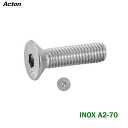 VIS A TETE FRAISEE CREUX EN INOX A2-70 DIN 7991 ( PACK DE 100 PCS ) - Image 2