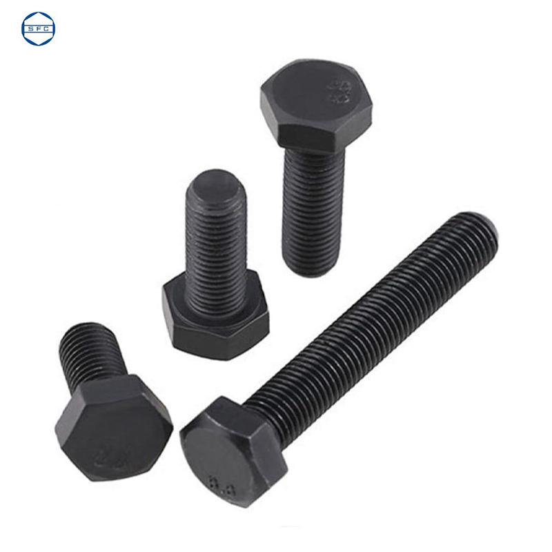 VIS A TETE HEXAGONALE EN ACIER 8.8 PAS FIN DIN 933 ( PACK DE 100 PCS )