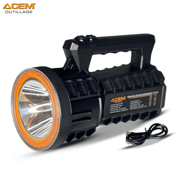 TORCHE RECHARGEABLE + COB CABLE TYPE C LED 10W ACEM - Image 1