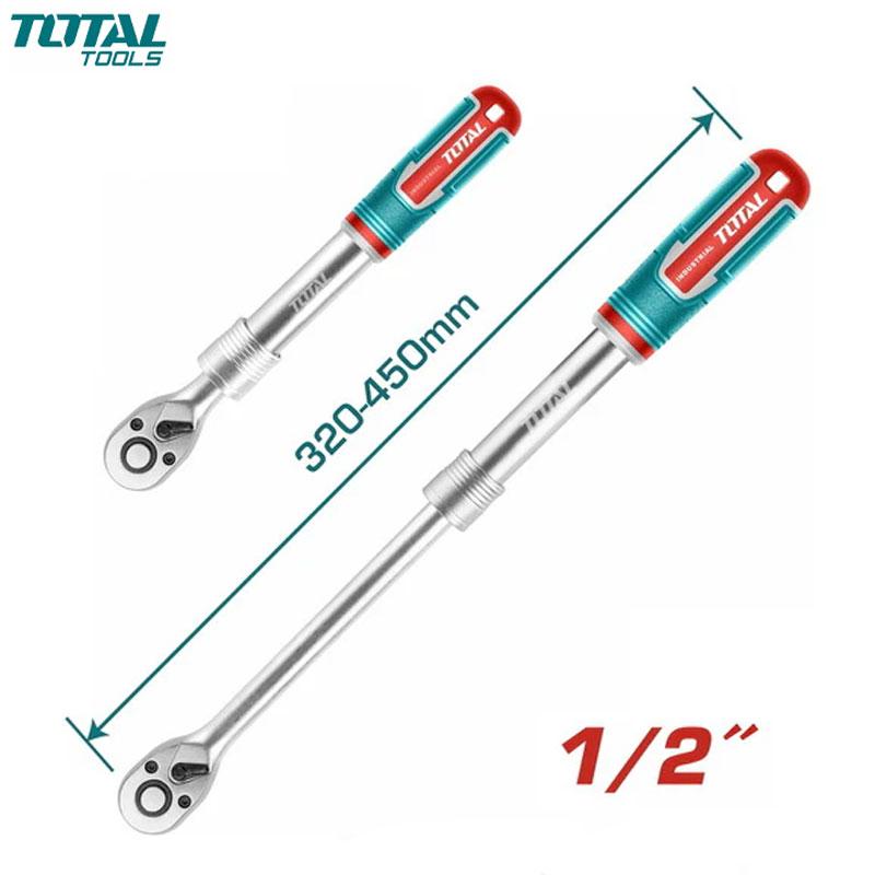 CLIQUET REVERSIBLE EXTENSIBLE 1/2" 320-450MM TOTAL