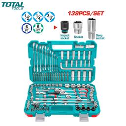 COFFRE DE 139 OUTILS DE REPARATION ET MECANIQUES CR-V TOTAL - Image 2