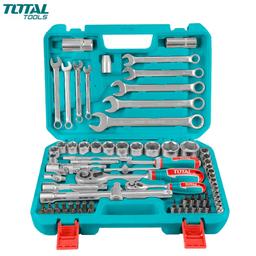 COFFRE DE 82 OUTILS DE REPARATION ETMECANIQUES CR-V TOTAL - Image 1