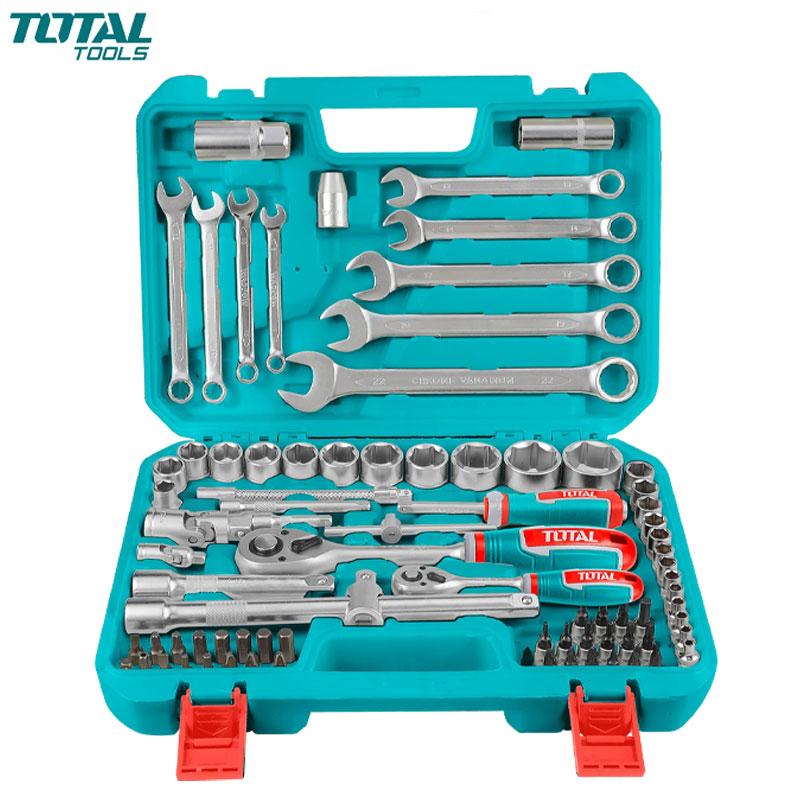 COFFRE DE 82 OUTILS DE REPARATION ETMECANIQUES CR-V TOTAL