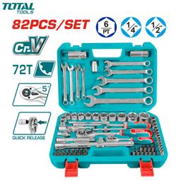 COFFRE DE 82 OUTILS DE REPARATION ETMECANIQUES CR-V TOTAL - Image 2