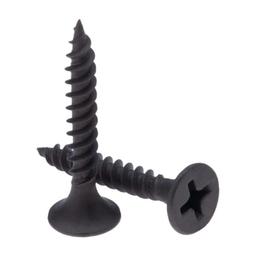 VIS POUR PLAQUE DE PLATRE EN ACIER NOIR ( PACK DE 100 PCS ) - Image 1