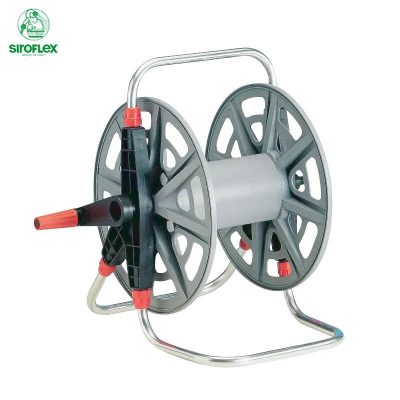 ENROULEUR TUYAU D'ARROSAGE 50M MANUEL PORTATIF SIROFLEX