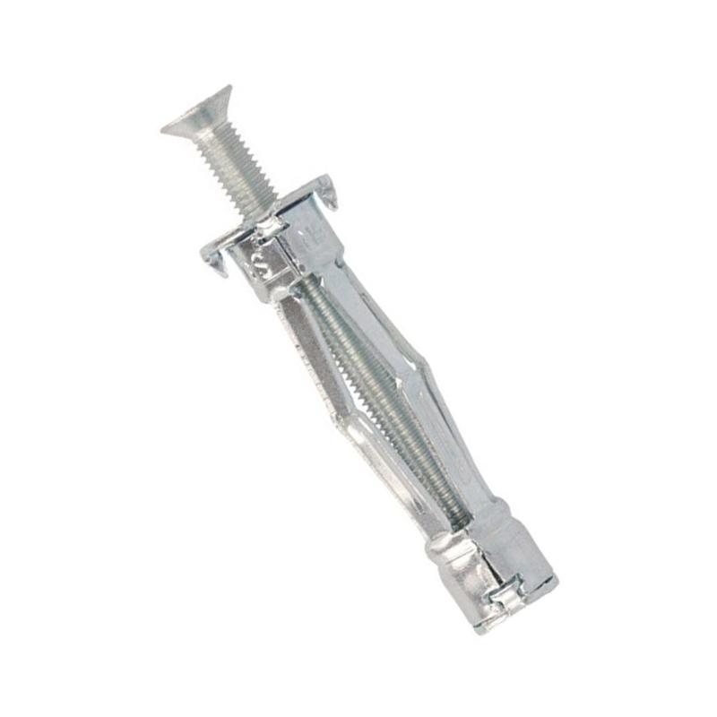 CHEVILLE PLACO PLATRE MOLLY A VIS A TETE FRAISEE PLATE