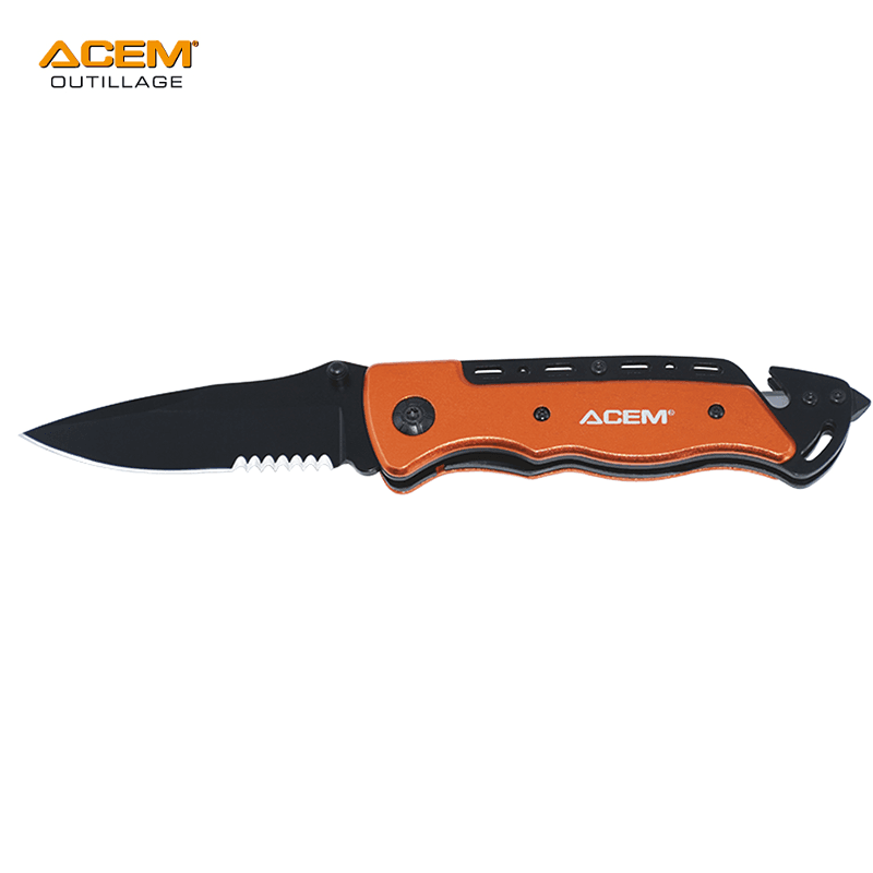 COUTEAU ÉLECTRICIEN 1 LAME AVEC SECURITE AC-1462 ACEM