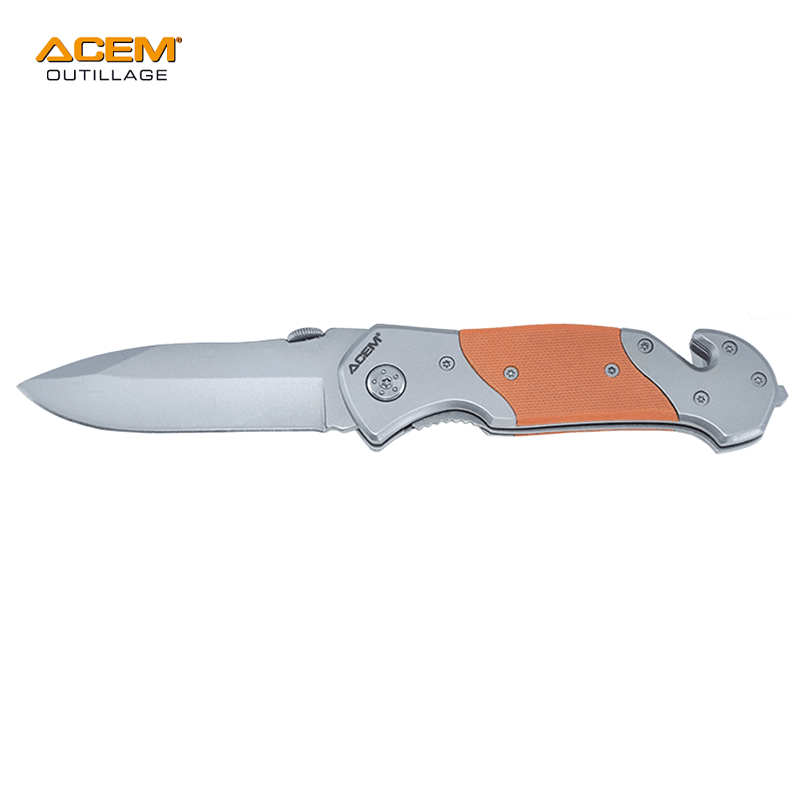 COUTEAU ÉLECTRICIEN 1 LAME MANCHE BOIS MATIÈRE AC-1426 ACEM