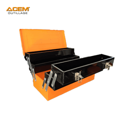 BOITE A OUTIL MÉTALLIQUE 224 455X230X200 5C ACEM EXTRA - Image 2