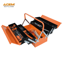 BOITE A OUTIL MÉTALLIQUE 224 455X230X200 5C ACEM EXTRA - Image 3