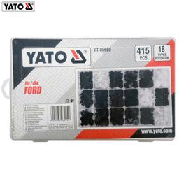 BOITE CLIPS DE FIXATION INTERIEUR POUR VOITURE FORD 415 PCS YATO - Image 2