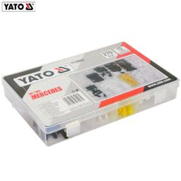 BOITE CLIPS DE FIXATION INTERIEUR POUR VOITURE MERCEDES 270 PCS YATO - Image 3